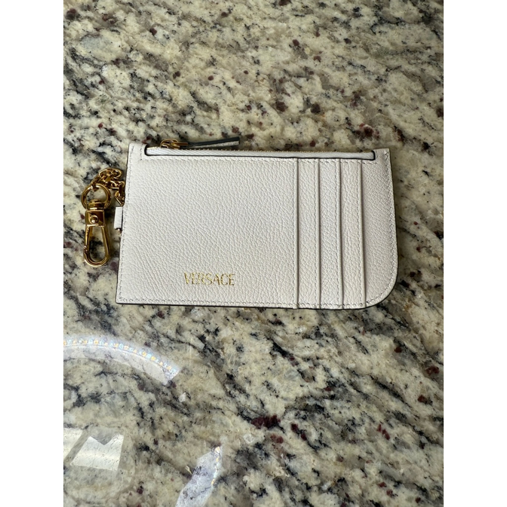 Women's Versace Card Holder Unica White - Picture 3 of 6